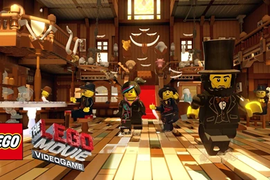 The Lego Movie Videogame Level: Western Saloon   1920x1080   Full ...