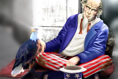 Homeless Uncle Sam By Nrxia On DeviantArt