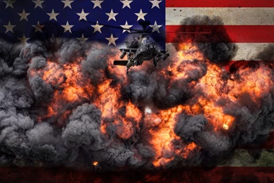 Made A Wallpapers Tonight, Trying To Do Uncle Sam Proud. : MURICA