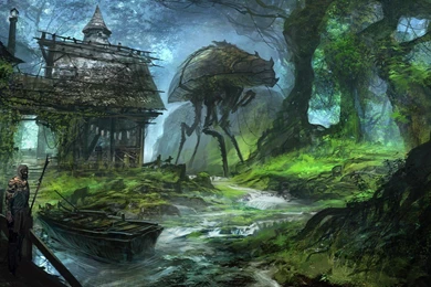 The Elder Scrolls III Morrowind Drawings Artwork Fantasy Art Video ...