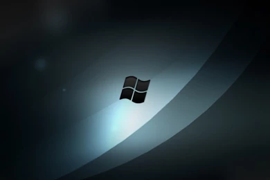Windows Logo Dark Backgrounds A5 HD Wallpapers