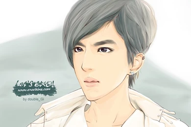 EXO plosion • [FANART] Background/screen Saver Of Kris!