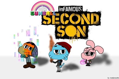 Image   Infamous Second Son Gumball Wallpapers Hd.png   Gumball ...