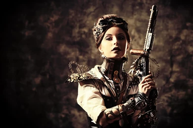 Girl With A Weapon, Steampunk Wallpapers And Images   Wallpapers ...