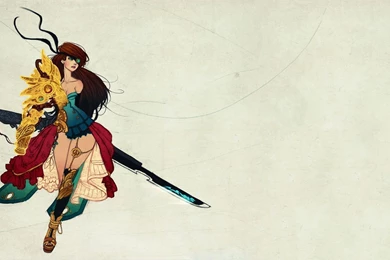 Steampunk Sword Girl Wallpapers » WallDevil   Best Free HD Desktop ...