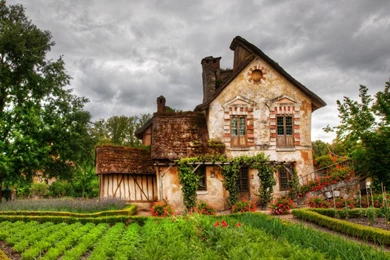 Tiny House In France Widescreen Wallpapers
