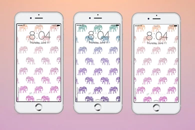 Chouettecahuete — Cute Elephant Wallpapers