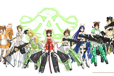 Mecha Musume Group   Anime & Manga Wallpapers