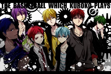 Anime Series Kuroko No Basket Cool Boys Group Wallpapers ...