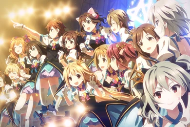 Idolmaster Group Anime Series Wallpapers