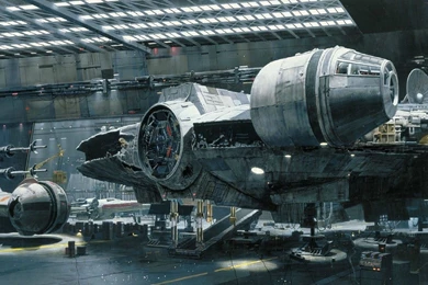 Star Wars, Millennium Falcon, Spaceship Wallpapers HD / Desktop ...