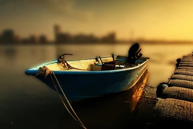 Peaceful Boat Computer Wallpapers, Desktop Backgrounds