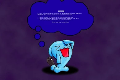 Pokemon,Blue Screen Of Death Pokemon Blue Screen Of Death 1280x800 ...