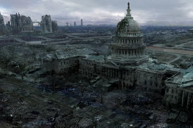 Fallout 3 Capitol Building Wallpapers
