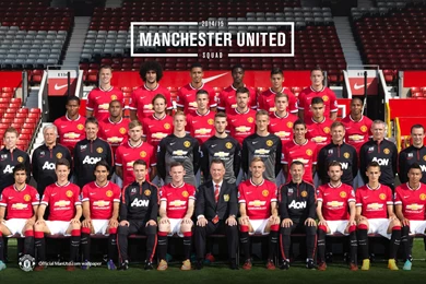 Manchester United 2014 2015 Squad Photo Wallpapers Wallpapers ...