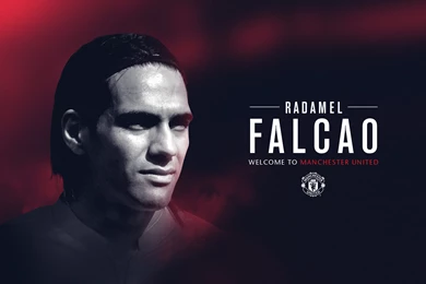 Radamel Falcao 2014 Manchester United Hd Wallpapers