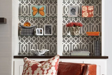 Painting After Removing Wallpapers Contemporary Bedroom With Window ...