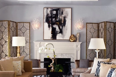 Painting After Removing Wallpapers Contemporary Bedroom With Window ...