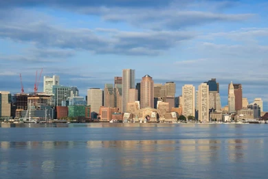 Timelapse Of Boston Skyline In Massachusetts Stock Video 12284921 ...