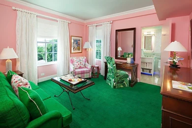 This Old Coconut Grove: Pink & Green Forever.