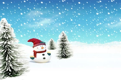 Free Download Christmas Snowman HD Wallpapers For iPhone 5