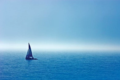 Sailboat On The Water, Wahnekewaning Photograph By Mike Grandmailson