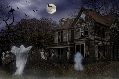 Haunted Halloween Wallpapers » WallDevil   Best Free HD Desktop And ...
