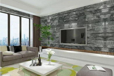 Aliexpress.com : Buy Wallpapers Retro Modern Ledgestone Reclaimed ...