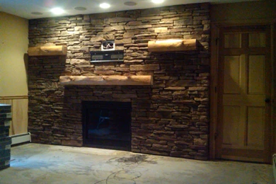 Bucks County Southern Ledgestone, Gas Fireplace   Minneapolis ...