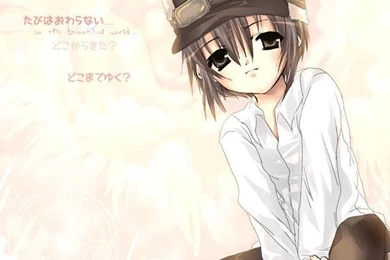 Kolasune: Cute Anime Boy With Brown Hair