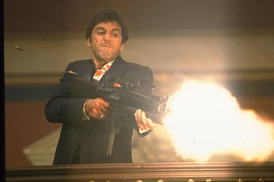 Guns Scarface Film Al Pacino