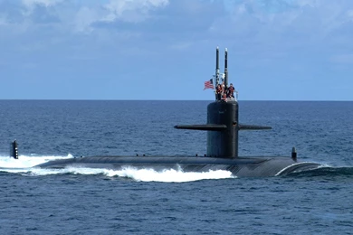 My Free Wallpapers   Vehicles Wallpapers : Submarine   USS Salt ...