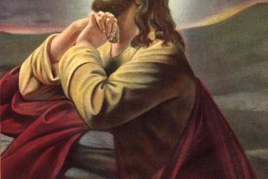 Jesus Christ Praying Wallpapers