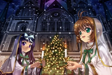 Christmas Cardcaptor Sakura 2000x1500 Wallpapers – Anime Card ...