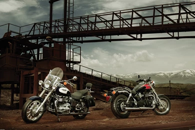 Girl Riding A Triumph Bonneville Wallpapers   Open Walls