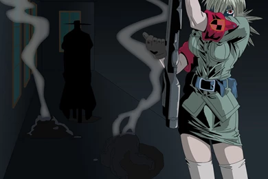 Download Seras Victoria And Alucard Hellsing Wallpapers 1600x1200 ...