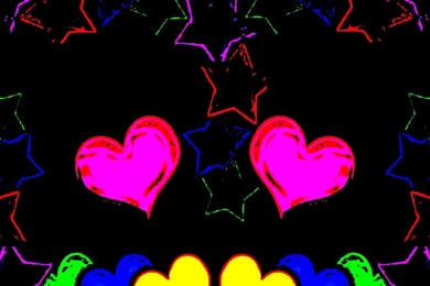 LIL STARS N HEARTS HD WALLPAPER   (