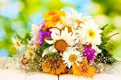 Warm Bouquet Flowers Wallpaper,Warm HD Wallpaper,Bouquet HD ...