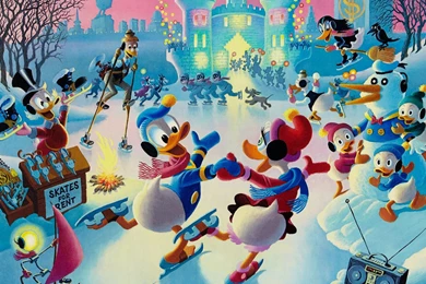 SuperHD.pics: Carl Barks Cartoons Ducktales Desktop Bakcgrounds