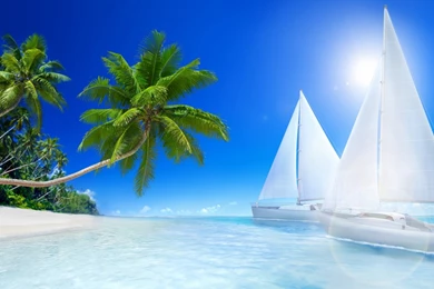 Tropical Beach Wallpapers HD 1920×1080 For Desktop
