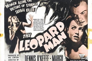 The Leopard Man   Vintage 1940s Movie Posters Wallpapers Image