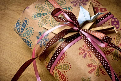 Download Wallpapers 3840x2160 Package, Bows, Ribbons, Gift, Wrap 4K ...