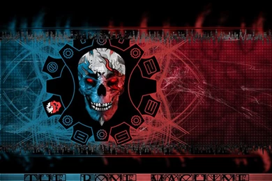 Ghost skull wallpaper_1024x768_29282, 3D