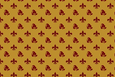 Maroon Fleur De Lis And Leaves Tileable Pattern By JayTheJedi On ...
