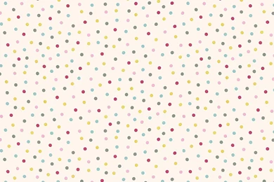 Polka Dot Pink/Grey/Yellow By Emma Bridgewater : Wallpapers Direct