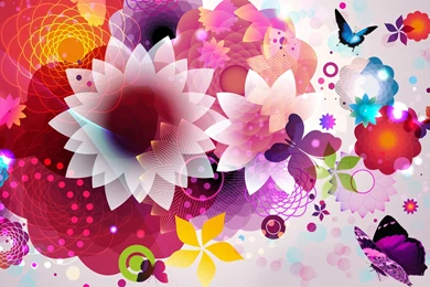 Colorful Floral Wallpapers   Wallpapers Zone