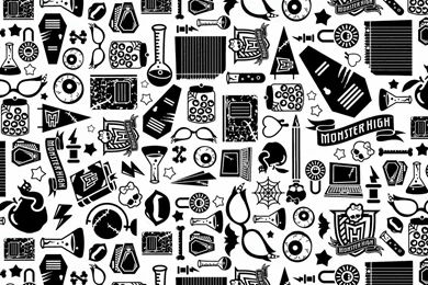 Monster High Icon BG Negative By ShaiBrooklyn On DeviantArt