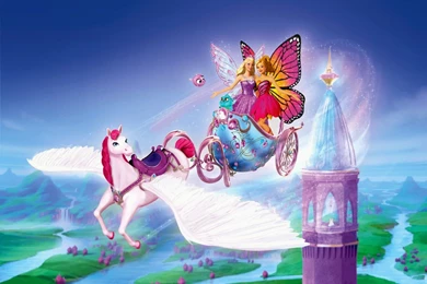 Wallpapers Barbie Cartoon Mariposa And The Fairy Princess ...
