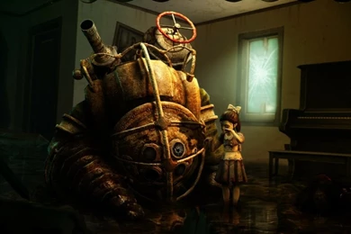 Big Daddy Little Sister Bioshock – Video Games Bioshock HD Desktop ...