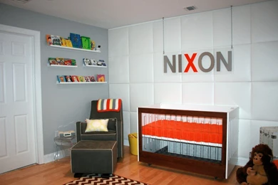 Nursery Design Trend : Wallpaper, Wall Panels, Treatments